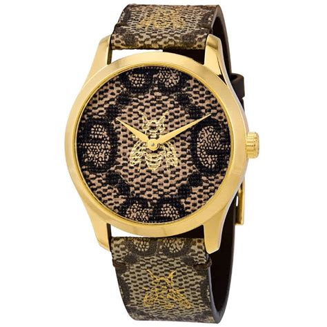 gucci bees watch|Gucci bee watch women.